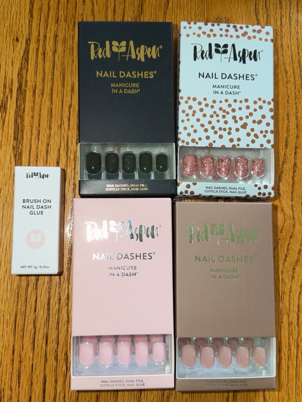 Red Aspen Nail Dash Bundle + Nail Glue